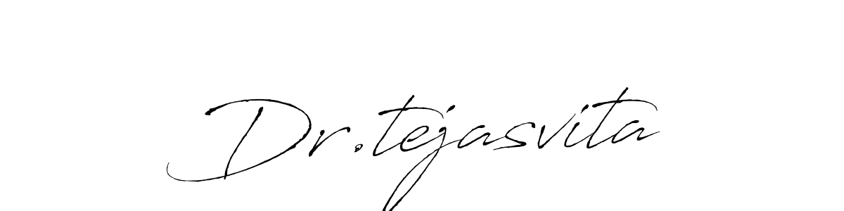 The best way (Antro_Vectra) to make a short signature is to pick only two or three words in your name. The name Dr.tejasvita include a total of six letters. For converting this name. Dr.tejasvita signature style 6 images and pictures png