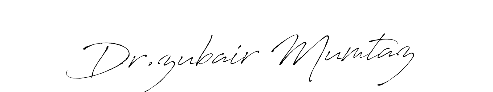 Create a beautiful signature design for name Dr.zubair Mumtaz. With this signature (Antro_Vectra) fonts, you can make a handwritten signature for free. Dr.zubair Mumtaz signature style 6 images and pictures png