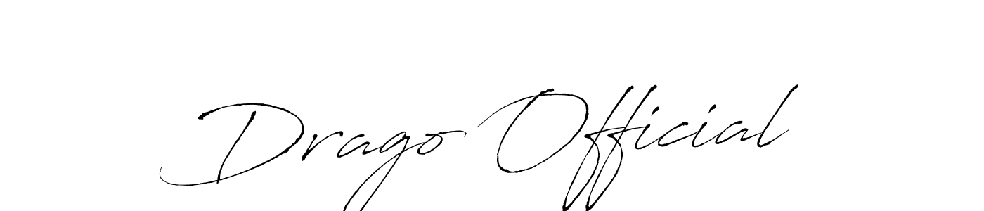 The best way (Antro_Vectra) to make a short signature is to pick only two or three words in your name. The name Drago Official include a total of six letters. For converting this name. Drago Official signature style 6 images and pictures png