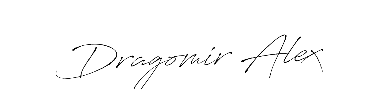 It looks lik you need a new signature style for name Dragomir Alex. Design unique handwritten (Antro_Vectra) signature with our free signature maker in just a few clicks. Dragomir Alex signature style 6 images and pictures png