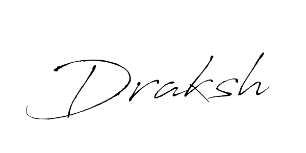 Make a beautiful signature design for name Draksh. Use this online signature maker to create a handwritten signature for free. Draksh signature style 6 images and pictures png