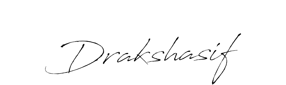 if you are searching for the best signature style for your name Drakshasif. so please give up your signature search. here we have designed multiple signature styles  using Antro_Vectra. Drakshasif signature style 6 images and pictures png