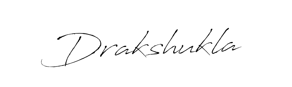 You should practise on your own different ways (Antro_Vectra) to write your name (Drakshukla) in signature. don't let someone else do it for you. Drakshukla signature style 6 images and pictures png