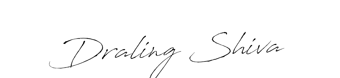 Similarly Antro_Vectra is the best handwritten signature design. Signature creator online .You can use it as an online autograph creator for name Draling Shiva. Draling Shiva signature style 6 images and pictures png