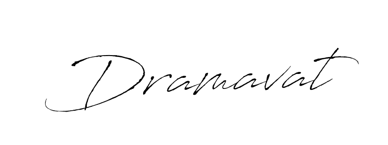 Dramavat stylish signature style. Best Handwritten Sign (Antro_Vectra) for my name. Handwritten Signature Collection Ideas for my name Dramavat. Dramavat signature style 6 images and pictures png