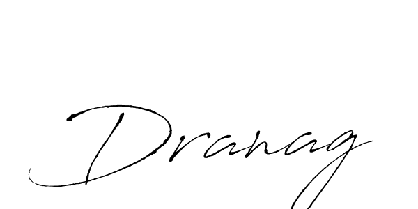 Dranag stylish signature style. Best Handwritten Sign (Antro_Vectra) for my name. Handwritten Signature Collection Ideas for my name Dranag. Dranag signature style 6 images and pictures png