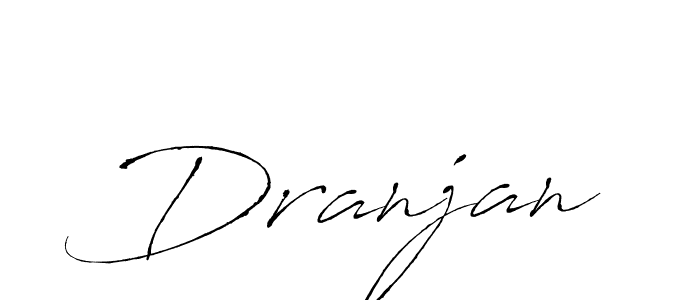 Create a beautiful signature design for name Dranjan. With this signature (Antro_Vectra) fonts, you can make a handwritten signature for free. Dranjan signature style 6 images and pictures png