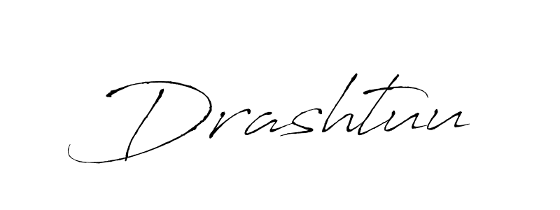 You should practise on your own different ways (Antro_Vectra) to write your name (Drashtuu) in signature. don't let someone else do it for you. Drashtuu signature style 6 images and pictures png