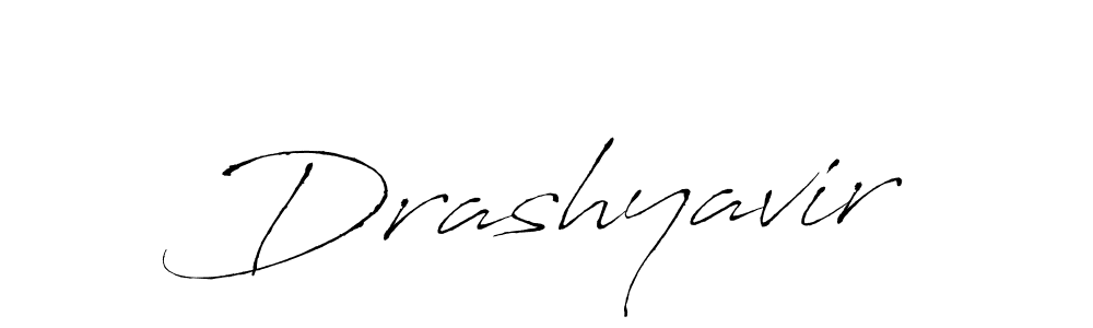 How to make Drashyavir name signature. Use Antro_Vectra style for creating short signs online. This is the latest handwritten sign. Drashyavir signature style 6 images and pictures png