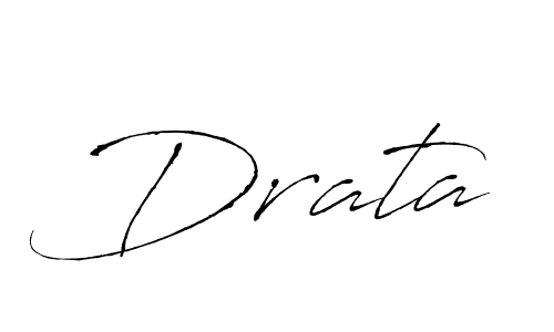 Create a beautiful signature design for name Drata. With this signature (Antro_Vectra) fonts, you can make a handwritten signature for free. Drata signature style 6 images and pictures png