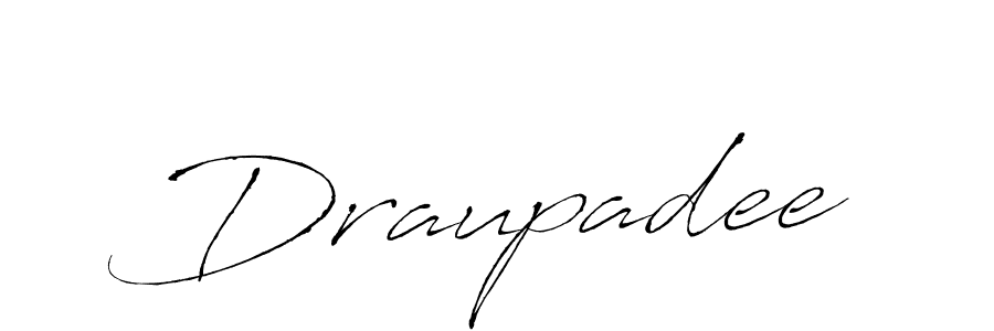 How to make Draupadee name signature. Use Antro_Vectra style for creating short signs online. This is the latest handwritten sign. Draupadee signature style 6 images and pictures png