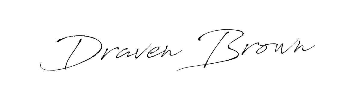 You should practise on your own different ways (Antro_Vectra) to write your name (Draven Brown) in signature. don't let someone else do it for you. Draven Brown signature style 6 images and pictures png