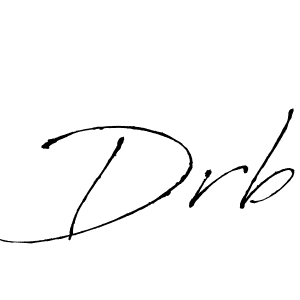 How to make Drb signature? Antro_Vectra is a professional autograph style. Create handwritten signature for Drb name. Drb signature style 6 images and pictures png