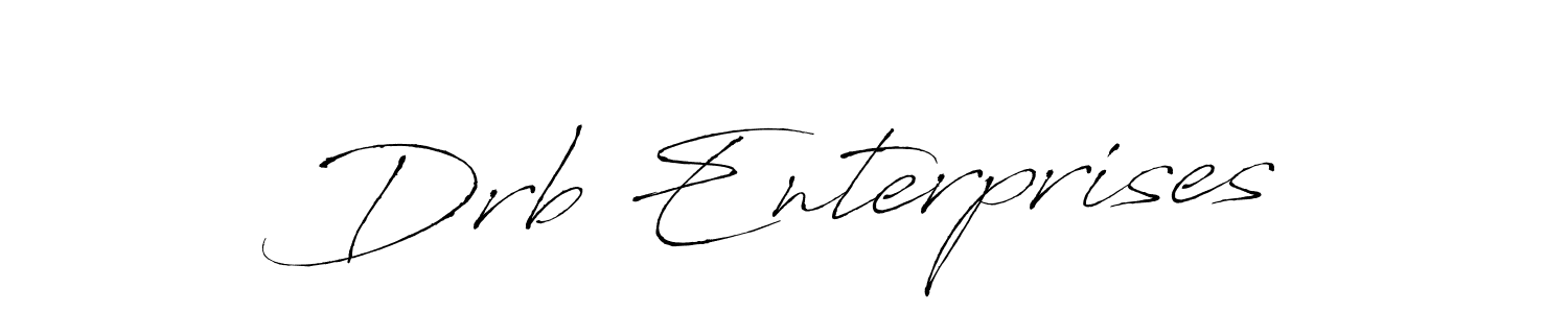Also we have Drb Enterprises name is the best signature style. Create professional handwritten signature collection using Antro_Vectra autograph style. Drb Enterprises signature style 6 images and pictures png