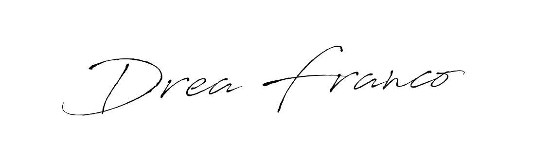 Best and Professional Signature Style for Drea Franco. Antro_Vectra Best Signature Style Collection. Drea Franco signature style 6 images and pictures png