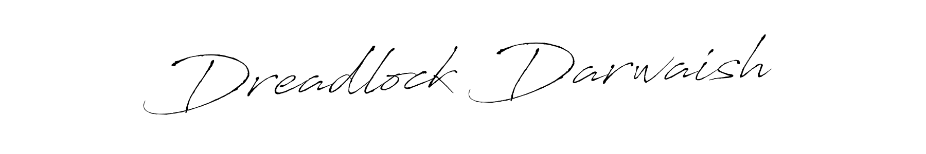 Create a beautiful signature design for name Dreadlock Darwaish. With this signature (Antro_Vectra) fonts, you can make a handwritten signature for free. Dreadlock Darwaish signature style 6 images and pictures png