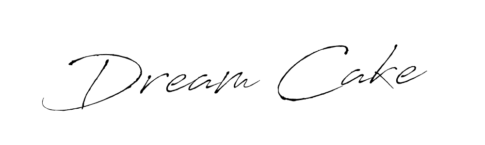 Create a beautiful signature design for name Dream Cake. With this signature (Antro_Vectra) fonts, you can make a handwritten signature for free. Dream Cake signature style 6 images and pictures png