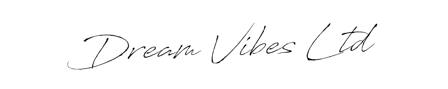 Also we have Dream Vibes Ltd name is the best signature style. Create professional handwritten signature collection using Antro_Vectra autograph style. Dream Vibes Ltd signature style 6 images and pictures png