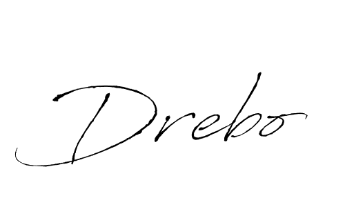 Make a beautiful signature design for name Drebo. Use this online signature maker to create a handwritten signature for free. Drebo signature style 6 images and pictures png