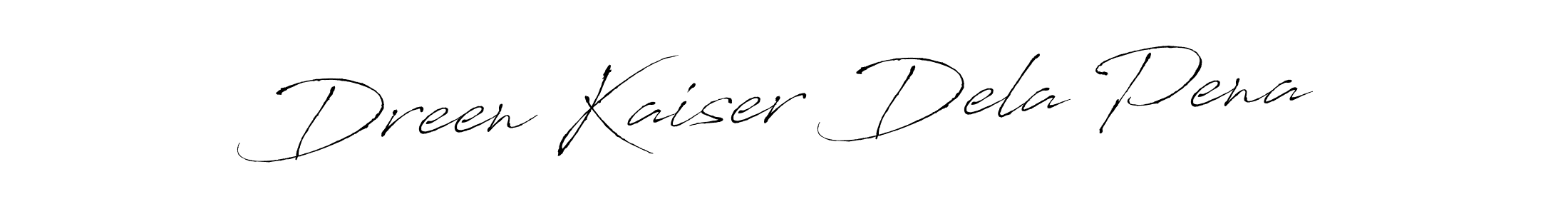 Also You can easily find your signature by using the search form. We will create Dreen Kaiser Dela Pena name handwritten signature images for you free of cost using Antro_Vectra sign style. Dreen Kaiser Dela Pena signature style 6 images and pictures png