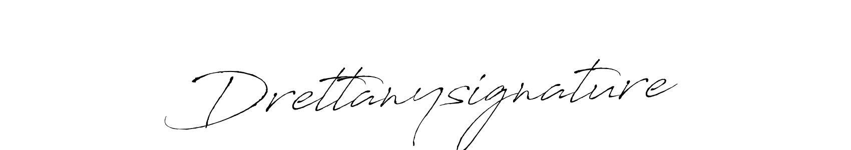 Once you've used our free online signature maker to create your best signature Antro_Vectra style, it's time to enjoy all of the benefits that Drettanysignature name signing documents. Drettanysignature signature style 6 images and pictures png