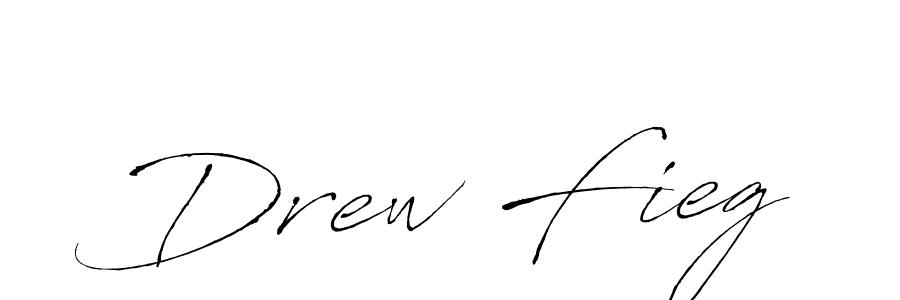 How to make Drew Fieg name signature. Use Antro_Vectra style for creating short signs online. This is the latest handwritten sign. Drew Fieg signature style 6 images and pictures png