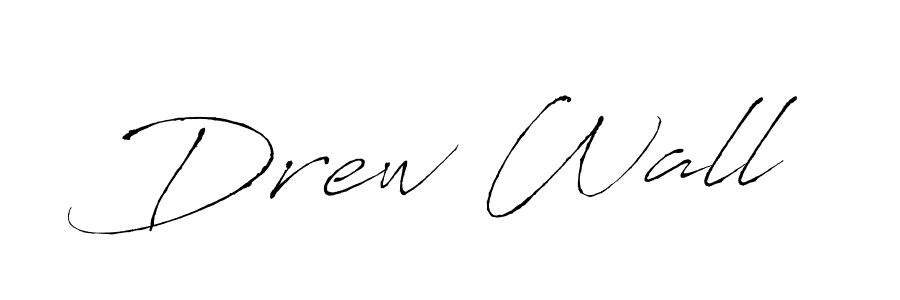 Make a short Drew Wall signature style. Manage your documents anywhere anytime using Antro_Vectra. Create and add eSignatures, submit forms, share and send files easily. Drew Wall signature style 6 images and pictures png