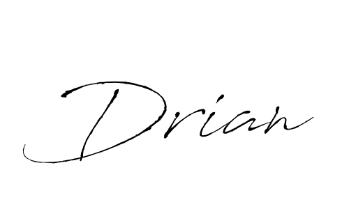 Make a beautiful signature design for name Drian. Use this online signature maker to create a handwritten signature for free. Drian signature style 6 images and pictures png