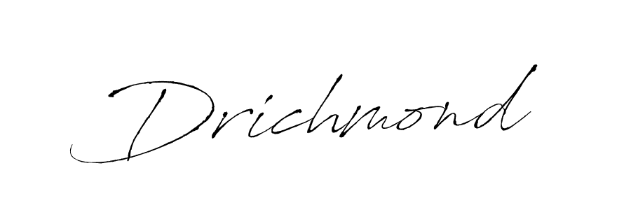 if you are searching for the best signature style for your name Drichmond. so please give up your signature search. here we have designed multiple signature styles  using Antro_Vectra. Drichmond signature style 6 images and pictures png