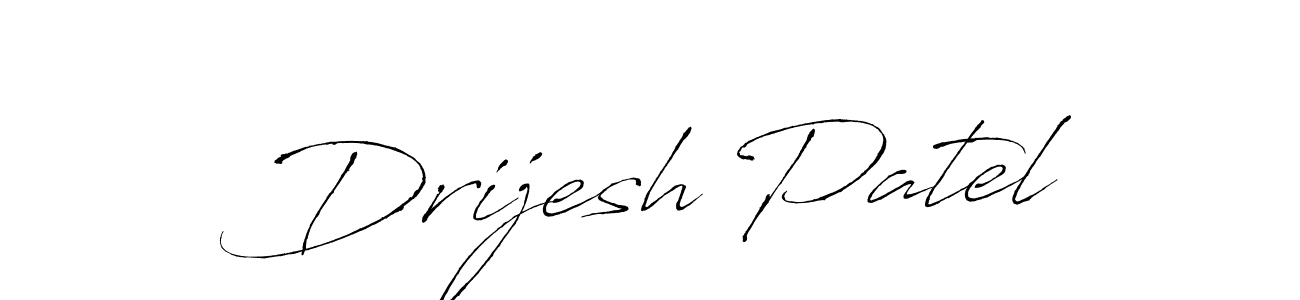 if you are searching for the best signature style for your name Drijesh Patel. so please give up your signature search. here we have designed multiple signature styles  using Antro_Vectra. Drijesh Patel signature style 6 images and pictures png