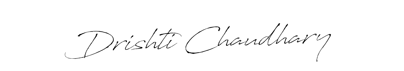 You can use this online signature creator to create a handwritten signature for the name Drishti Chaudhary. This is the best online autograph maker. Drishti Chaudhary signature style 6 images and pictures png