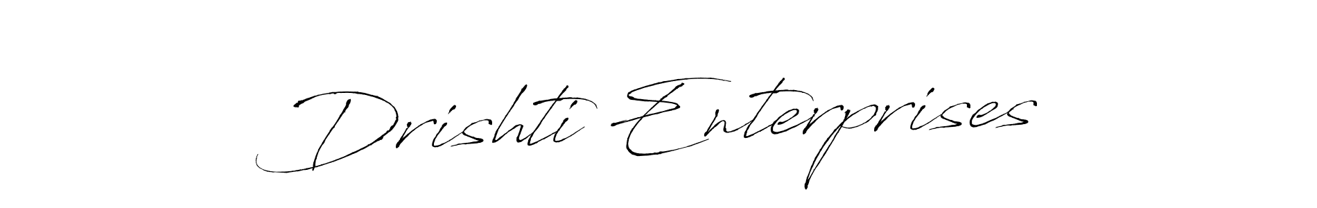 Also we have Drishti Enterprises name is the best signature style. Create professional handwritten signature collection using Antro_Vectra autograph style. Drishti Enterprises signature style 6 images and pictures png