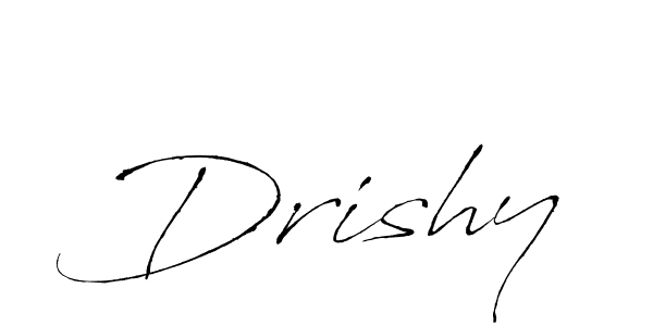 Drishy stylish signature style. Best Handwritten Sign (Antro_Vectra) for my name. Handwritten Signature Collection Ideas for my name Drishy. Drishy signature style 6 images and pictures png