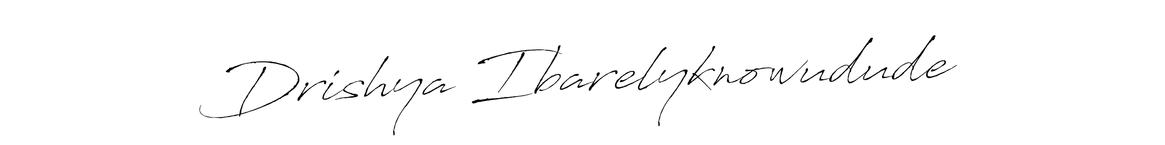 How to Draw Drishya Ibarelyknowudude signature style? Antro_Vectra is a latest design signature styles for name Drishya Ibarelyknowudude. Drishya Ibarelyknowudude signature style 6 images and pictures png