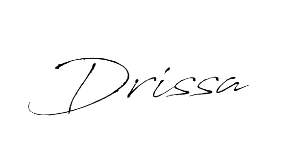 if you are searching for the best signature style for your name Drissa. so please give up your signature search. here we have designed multiple signature styles  using Antro_Vectra. Drissa signature style 6 images and pictures png