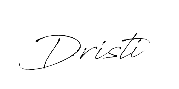 How to make Dristi signature? Antro_Vectra is a professional autograph style. Create handwritten signature for Dristi name. Dristi signature style 6 images and pictures png