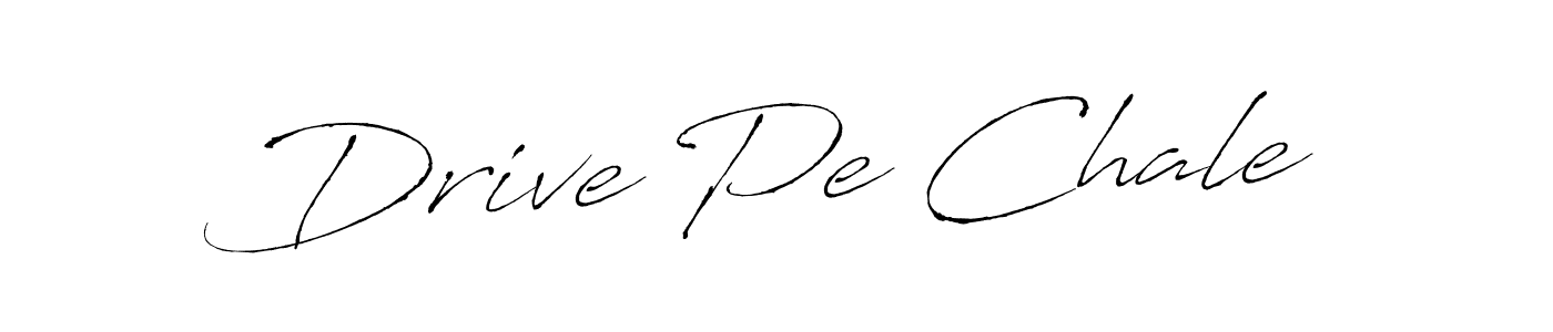 How to Draw Drive Pe Chale signature style? Antro_Vectra is a latest design signature styles for name Drive Pe Chale. Drive Pe Chale signature style 6 images and pictures png