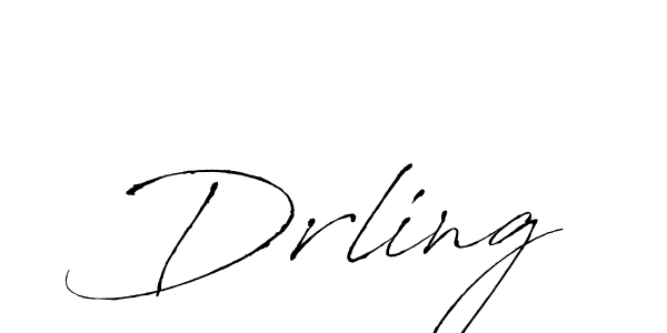 This is the best signature style for the Drling name. Also you like these signature font (Antro_Vectra). Mix name signature. Drling signature style 6 images and pictures png