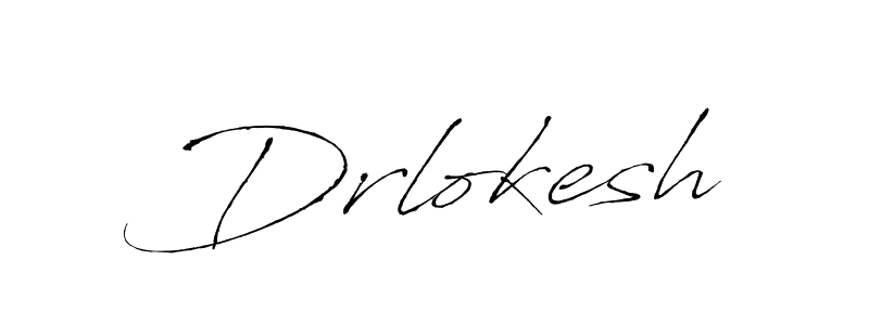The best way (Antro_Vectra) to make a short signature is to pick only two or three words in your name. The name Drlokesh include a total of six letters. For converting this name. Drlokesh signature style 6 images and pictures png