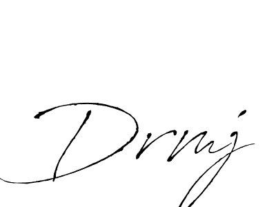 You should practise on your own different ways (Antro_Vectra) to write your name (Drmj) in signature. don't let someone else do it for you. Drmj signature style 6 images and pictures png