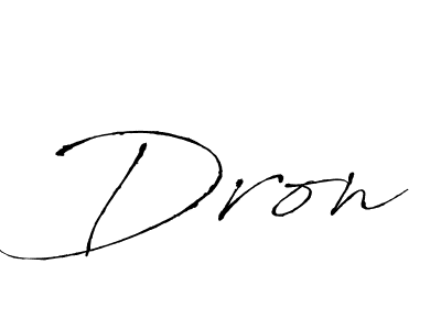 Antro_Vectra is a professional signature style that is perfect for those who want to add a touch of class to their signature. It is also a great choice for those who want to make their signature more unique. Get Dron name to fancy signature for free. Dron signature style 6 images and pictures png