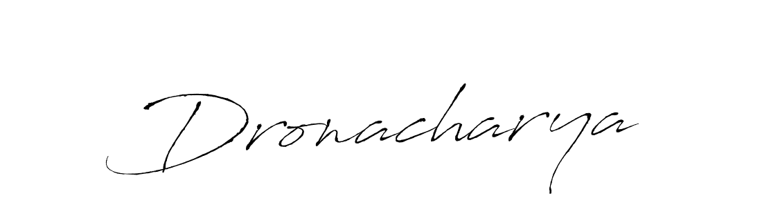 Use a signature maker to create a handwritten signature online. With this signature software, you can design (Antro_Vectra) your own signature for name Dronacharya. Dronacharya signature style 6 images and pictures png