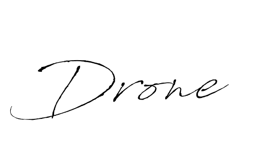 Design your own signature with our free online signature maker. With this signature software, you can create a handwritten (Antro_Vectra) signature for name Drone. Drone signature style 6 images and pictures png