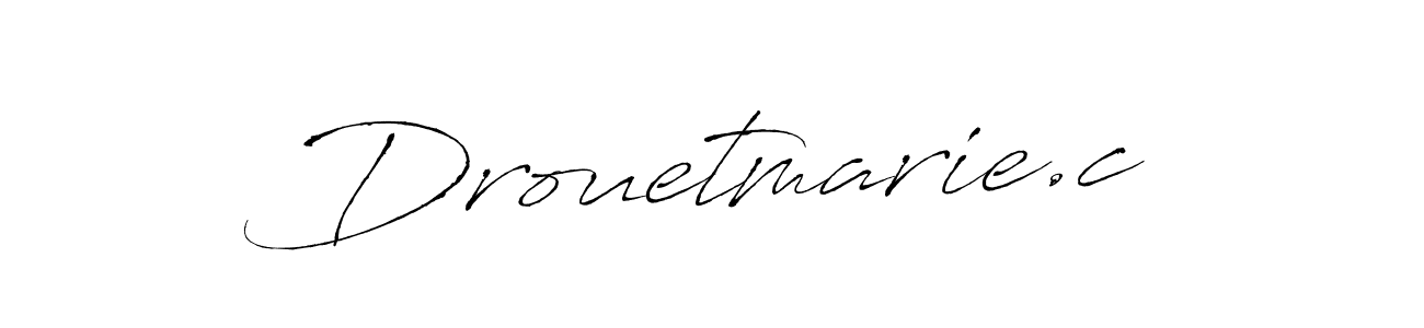 Use a signature maker to create a handwritten signature online. With this signature software, you can design (Antro_Vectra) your own signature for name Drouetmarie.c. Drouetmarie.c signature style 6 images and pictures png