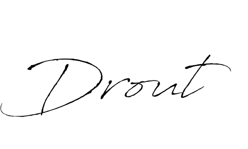 Create a beautiful signature design for name Drout. With this signature (Antro_Vectra) fonts, you can make a handwritten signature for free. Drout signature style 6 images and pictures png