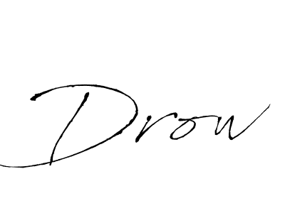 How to make Drow name signature. Use Antro_Vectra style for creating short signs online. This is the latest handwritten sign. Drow signature style 6 images and pictures png