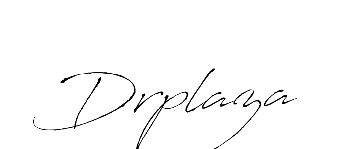 Drplaza stylish signature style. Best Handwritten Sign (Antro_Vectra) for my name. Handwritten Signature Collection Ideas for my name Drplaza. Drplaza signature style 6 images and pictures png