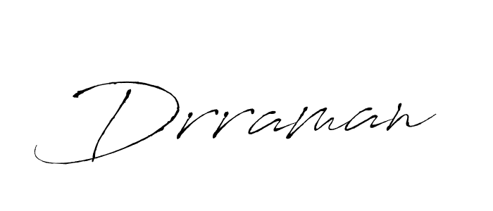 Antro_Vectra is a professional signature style that is perfect for those who want to add a touch of class to their signature. It is also a great choice for those who want to make their signature more unique. Get Drraman name to fancy signature for free. Drraman signature style 6 images and pictures png