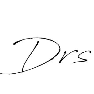 Use a signature maker to create a handwritten signature online. With this signature software, you can design (Antro_Vectra) your own signature for name Drs. Drs signature style 6 images and pictures png