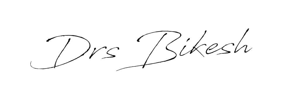 Make a beautiful signature design for name Drs Bikesh. With this signature (Antro_Vectra) style, you can create a handwritten signature for free. Drs Bikesh signature style 6 images and pictures png